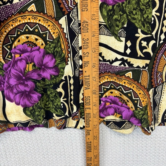 Womens Sz 12 Vtg Norton McNaughton 2-Piece Floral Button Top and Midi Skirt Set - Picture 6 of 9